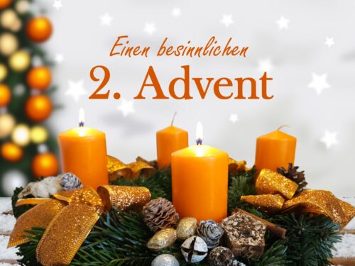 Schönen 2 zweiten Advent