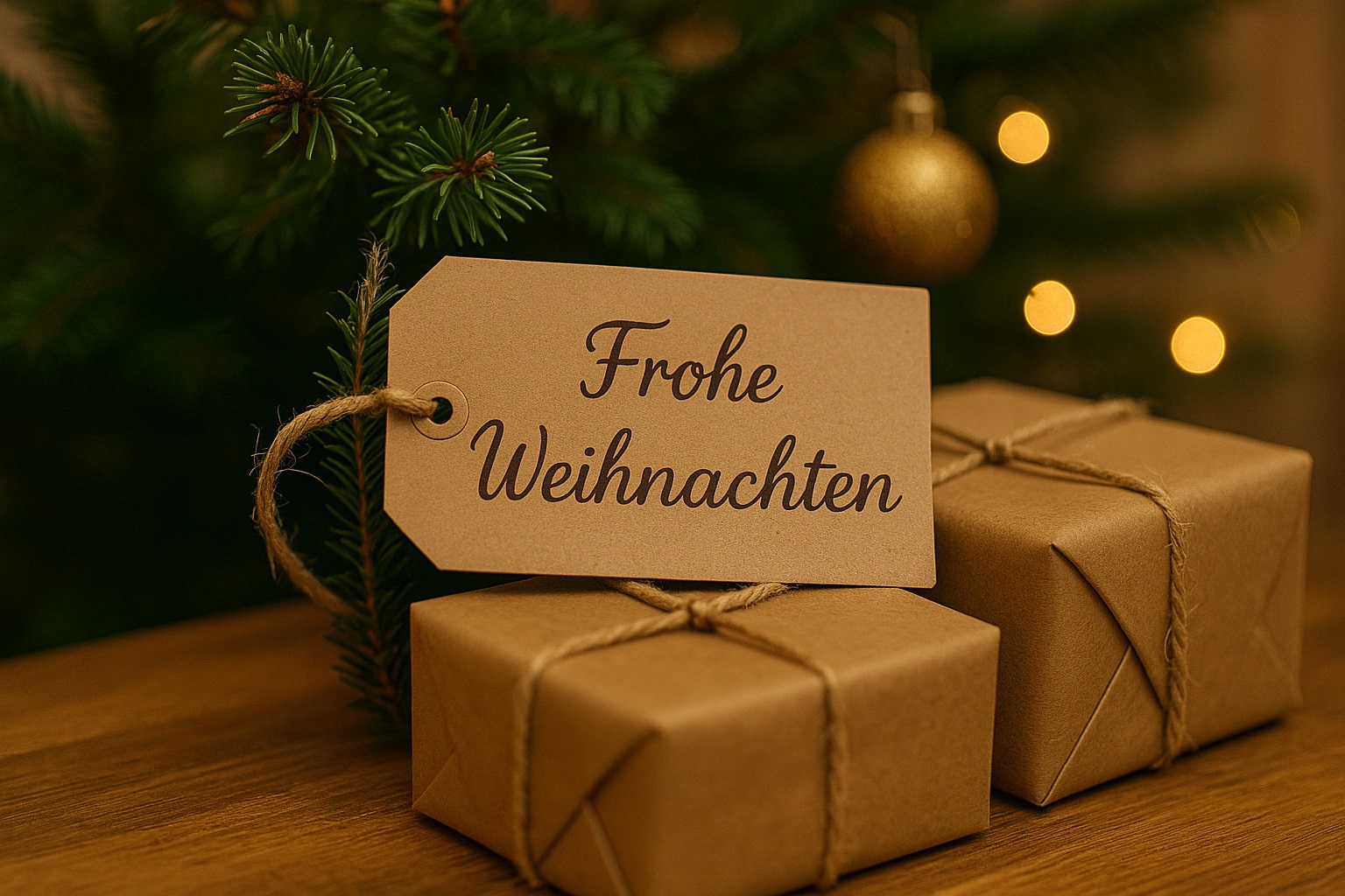 Frohe Weihnachten Geschenke