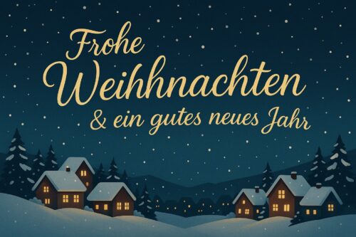 Frohe Weihnachten gutes neues Jahr