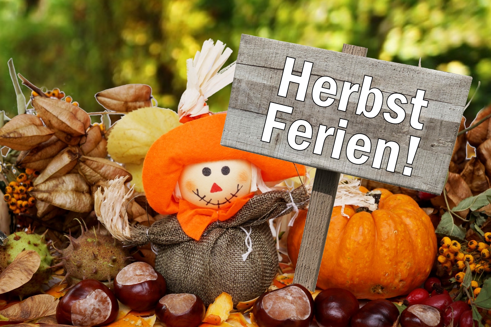 Herbstferien Ankündigung