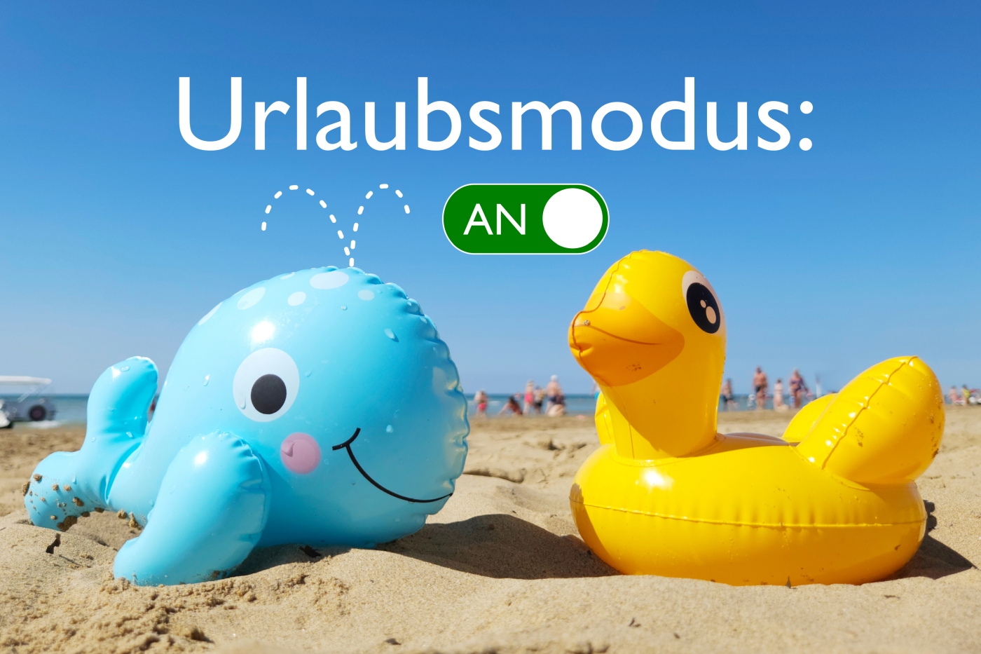 Urlaubsankündigung